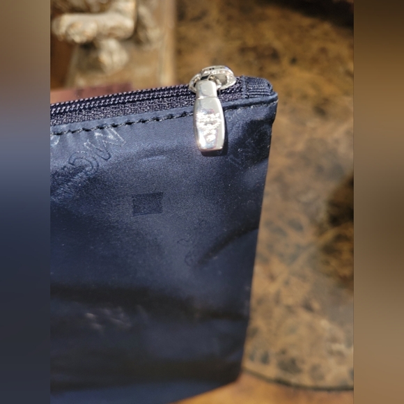 MCM Pouch NWOT Navy blue - Picture 4 of 5